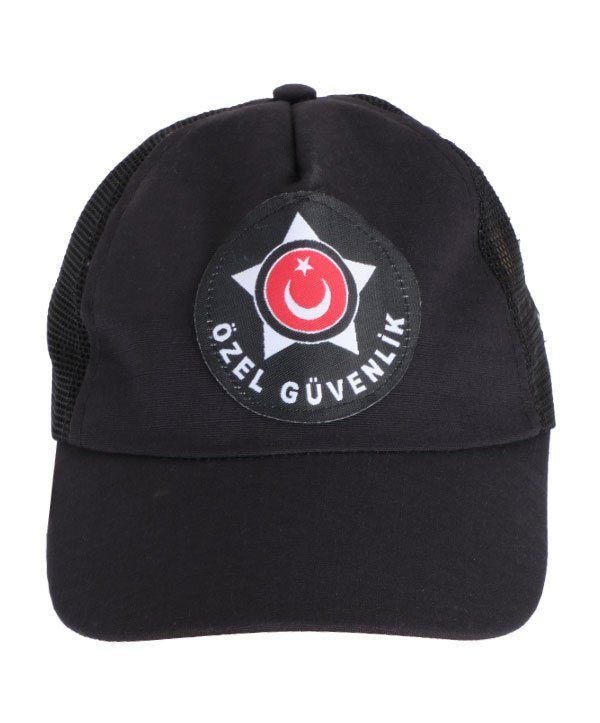 Yeni Tip Kamu Özel Güvenlik Yazlık Fileli Şapka Kep